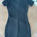 Dee Elle black bodycon textured mini dress Photo 2