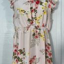 Isabel Maternity  Pink Floral Maxi Dress Size Medium EUC Photo 3