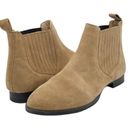 Jack Rogers  Pippa Suede Chelsea Boot Oak Leather Pull-On Bootie Women’s Size 9 Photo 2