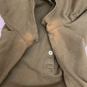 Tommy Hilfiger Olive Green Women’s Short Sleeve Polo Shirt Size Medium *flaw* Photo 14