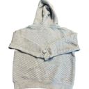 Zyia  Active | Grey Quilited Waffle Hoodie | Womens Size XS Photo 3