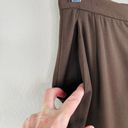 Lafayette 148  New York Brown Wool Wide Leg High Waisted Pants Size 6 28" Waist Photo 6