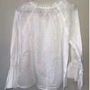 Caslon  Yoke Blouse, White, Medium Photo 1