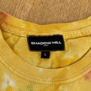 Shadow Hill  - Hawaiian Punch Tie Dye Trophy Tee in Yellow Multi Colors Size L Photo 1