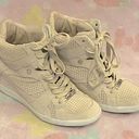 Coach Alexis Suede beige hightop sneakers (NEW) 8.5-9 Photo 0