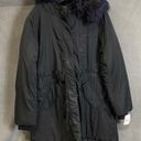 Jessica Simpson M black faux fur hooded coat Photo 1