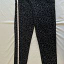 Betabrand  Gray Leopard Pencil Dress Pant Yoga Journey Pull On Skinny Size Large Photo 7