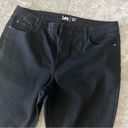 Lee  Reg Fit Bootcut Mid-Rise Jeans in Black, Size 18M Photo 7