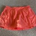 Paper Crane Crane bright orange tennis skirt Photo 0