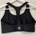 Champion Women’s Logo Racerback Sports Bra Black Size Large NWOT Photo 4