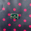 JM Collection JM New York Brown & Pink Polka Dot Print Roll-Out Travel Make Up Bag Photo 1