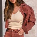 DL1961  X Marianna Hewitt Annie Crop Denim Jacket Photo 0