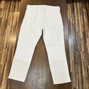 J.Crew  Jeans Women's Size 33 White 10" Vintage Slim-Straight Leg High Rise Crop Photo 2