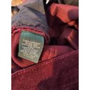 Ralph Lauren  RLR Maroon Corduroy Pants Straight Leg Size 12 Photo 5