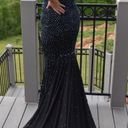 Johnathan Kayne Prom Black Sequins Dress Photo 2