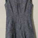 Rebecca Taylor  Boho Lagenlook Mini Dress Womens 8 Gray Minimalist Contemporary Photo 0