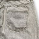 Mango MNG Skirt Gray Denim Micro Mini Straight Fit Cotton Size Medium Photo 3