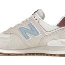 New Balance  574 Beige Baby Pink Ecru Blue Photo 1