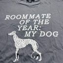 Wildfox 270-
Gray Roommate Of The Year Dog Graphic Small New Cotton Tee Shirt Photo 2