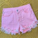 Inc international I.N.C. International Concepts Size 4/27 Pink Frayed Jean Shorts Photo 0