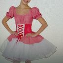 A Wish Come True Appalachian Spring white tutu lace up red dance dress, size S Photo 1