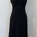 NWT!! Y2K Roulette Black Midi High Low Sleeveless Dress Size Medium Photo 0