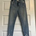 AGOLDE Sophie crop distressed ankle jeans Photo 1