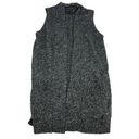 Karen Scott  Knit Sleeveless Vest Duster Sweater Cardigan Pockets Womens Size M Photo 1