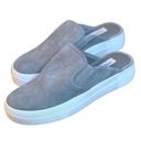 Steve Madden  Women's Gray Suede Mule Slip-On Sneakers Size 7.5 Casual Photo 2