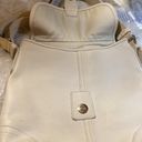 Vintage Coach Duffle Flap White Leather Crossbody /Shoulder bag Photo 4