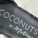 Coconuts by Matisse  Sashed block Heel stacked Sandal Gray spotted size 7 NWOT Photo 8