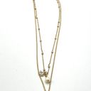 Ralph Lauren  Heart LRL Pearl 2 Row Necklace in Gold MSRP $58 NWT Photo 5