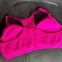 Pro-Fit  Hot Pink Sports Bra Sz Medium Photo 1