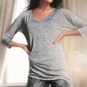 Joseph Ribkoff  Grey Tunic Top Photo 0