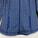 J. McLaughlin Billie Jacket Womens Small Blue Ripple Weave Active Gym Weekend Photo 4