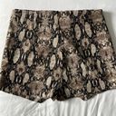 Blue Blush Snakeskin Skort Photo 4