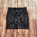 Forever 21 Womens Lace Pattern Mini Pencil Skirt Size Medium Photo 3