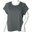 All In Motion  Women's Athletic Tee Gray Mesh Back Detail Short Sleeve Photo 0