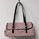 Ralph Lauren VTG 90s Y2K  canvas duffel baguette shoulder bag monogram leather Photo 0