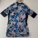 Sweaty Betty Size XS  Cycling Jersey Women's Blue Floral Short Sleeve Biking Kit Photo 1