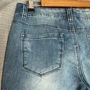 Vintage Blue INSTANT  JEANS DISTRESSED SIZE 11/12 Photo 6