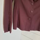 Laundry by Shelli Segal Vintage 1995  deep plum blazer size 2 Photo 1