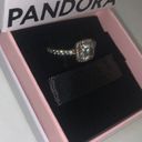 Pandora Square Sparkle Halo Ring Photo 1