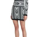 Balmain  NWT Chevron Strong-Shoulder Mini Dress Size 4 (36) Women’s Designer Photo 2