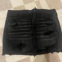 American Eagle Outfitters Denim Black Skirt Photo 0