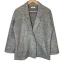 Madewell  Grey Wool Speaker Jacket Gray Women's Coat Cardigan, size Small Photo 0