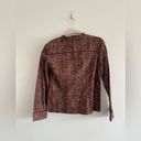 Christopher & Banks NWT  L Red Blazer Jacket Photo 2