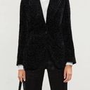 Theory  Cinched Blazer in Dotted Velvet Photo 0