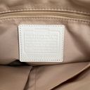 Coach Vintage Tan & Ivory Shoulder Tote Purse Photo 3