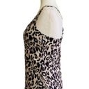 Esprlia Tankini Animal Print Black Cream Crisscross Straps Side Tie Swim Medium Photo 4